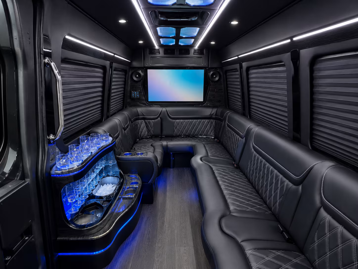 after prom bus rentals to casa bonita and the belmar district