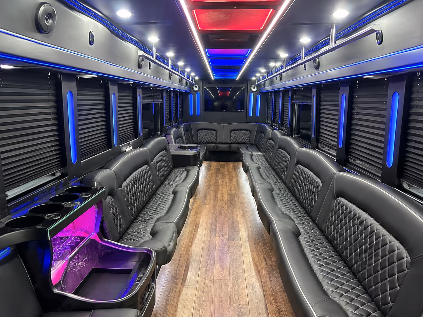 bridal party buses from lakewood hotels to ceremony and back