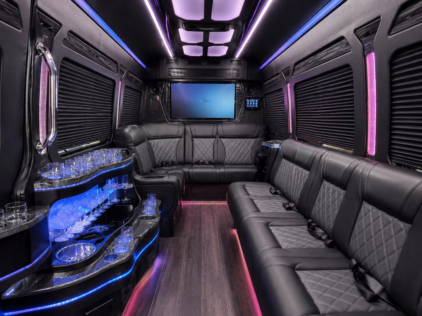 bus rental options for lakewood trips
