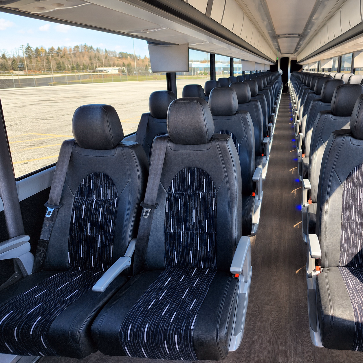 charter buses for green mountain and alameda international prom groups