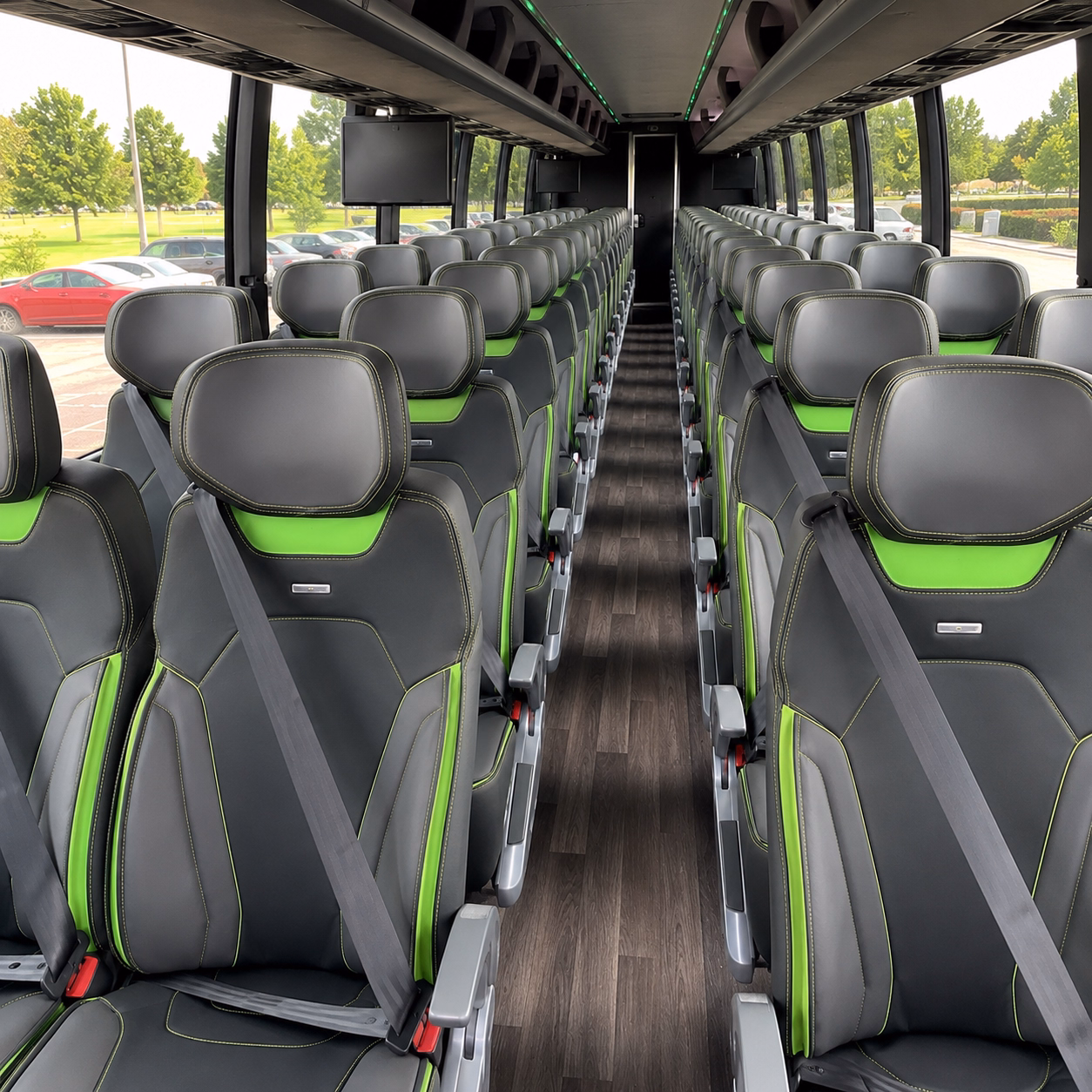 charter buses for spiritual retreat and conference groups leaving lakewood