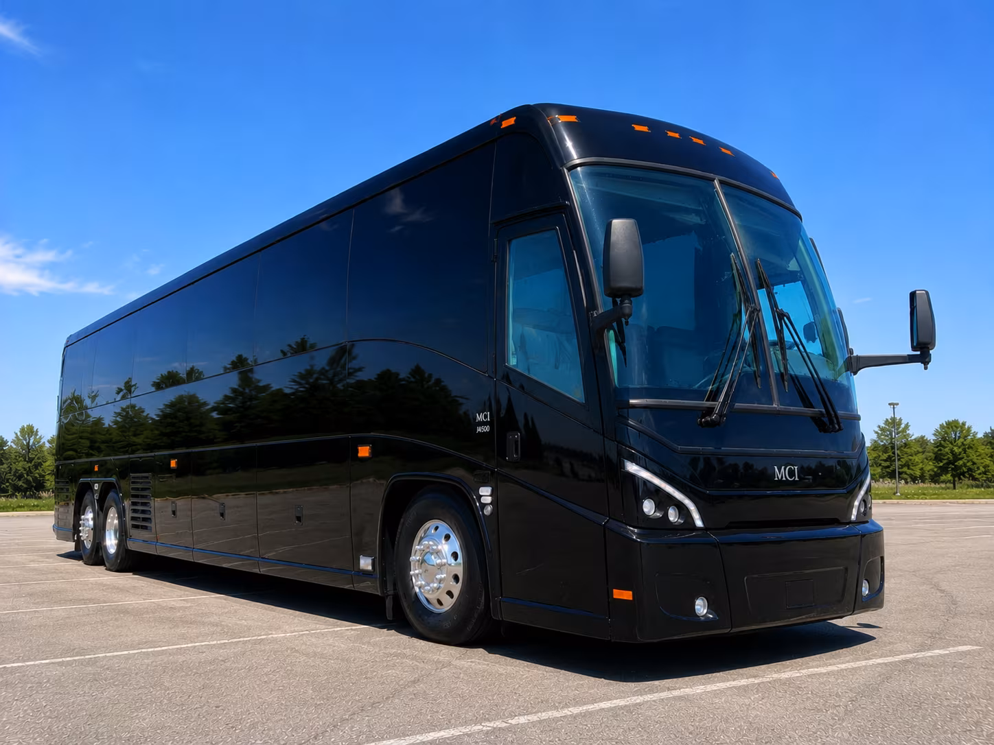 guest shuttle buses between lakewood hotels and your wedding venue