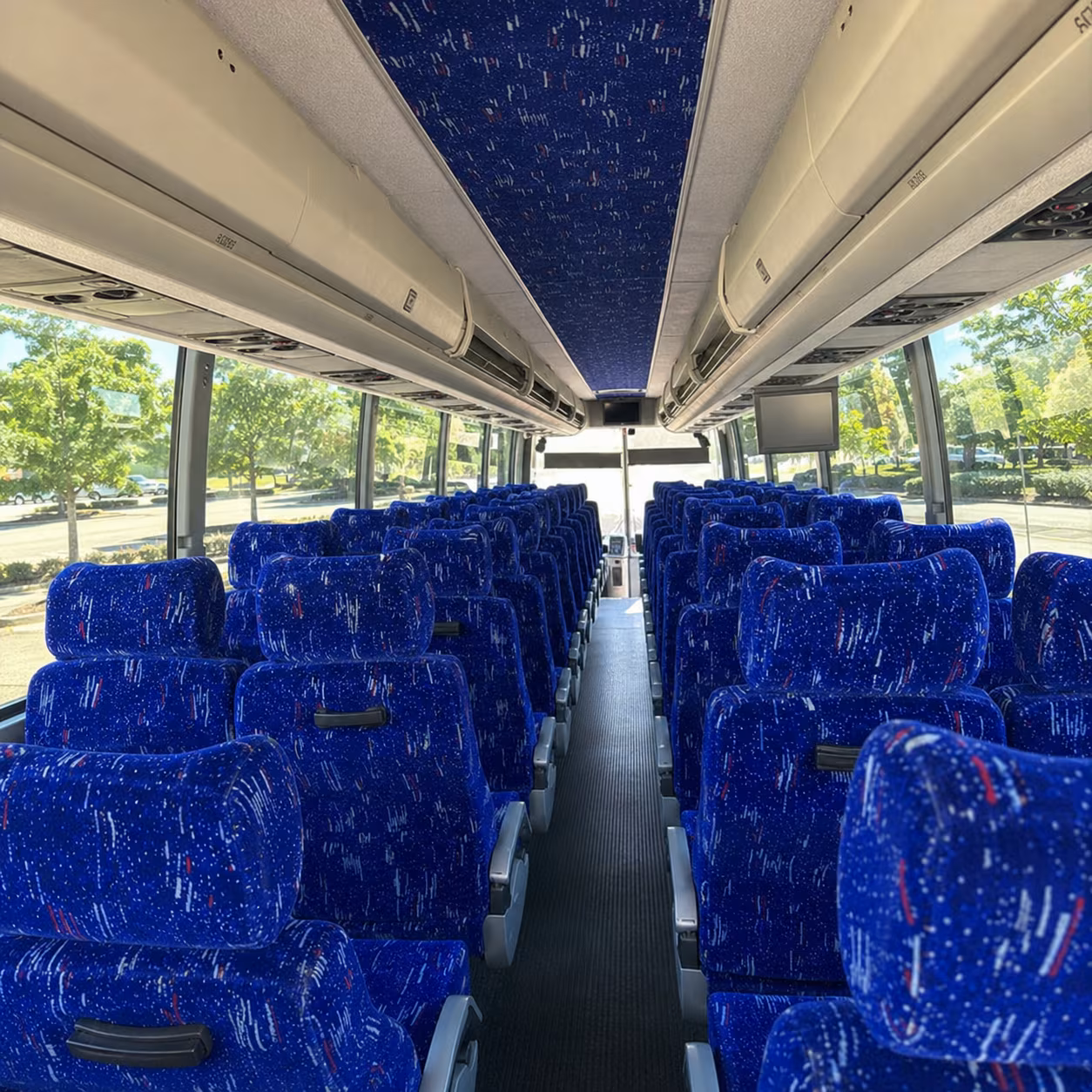lakewood charter bus interior