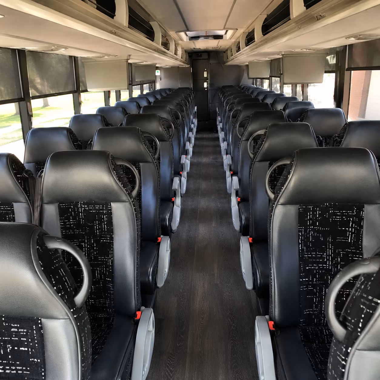 lakewood charter bus rental inside