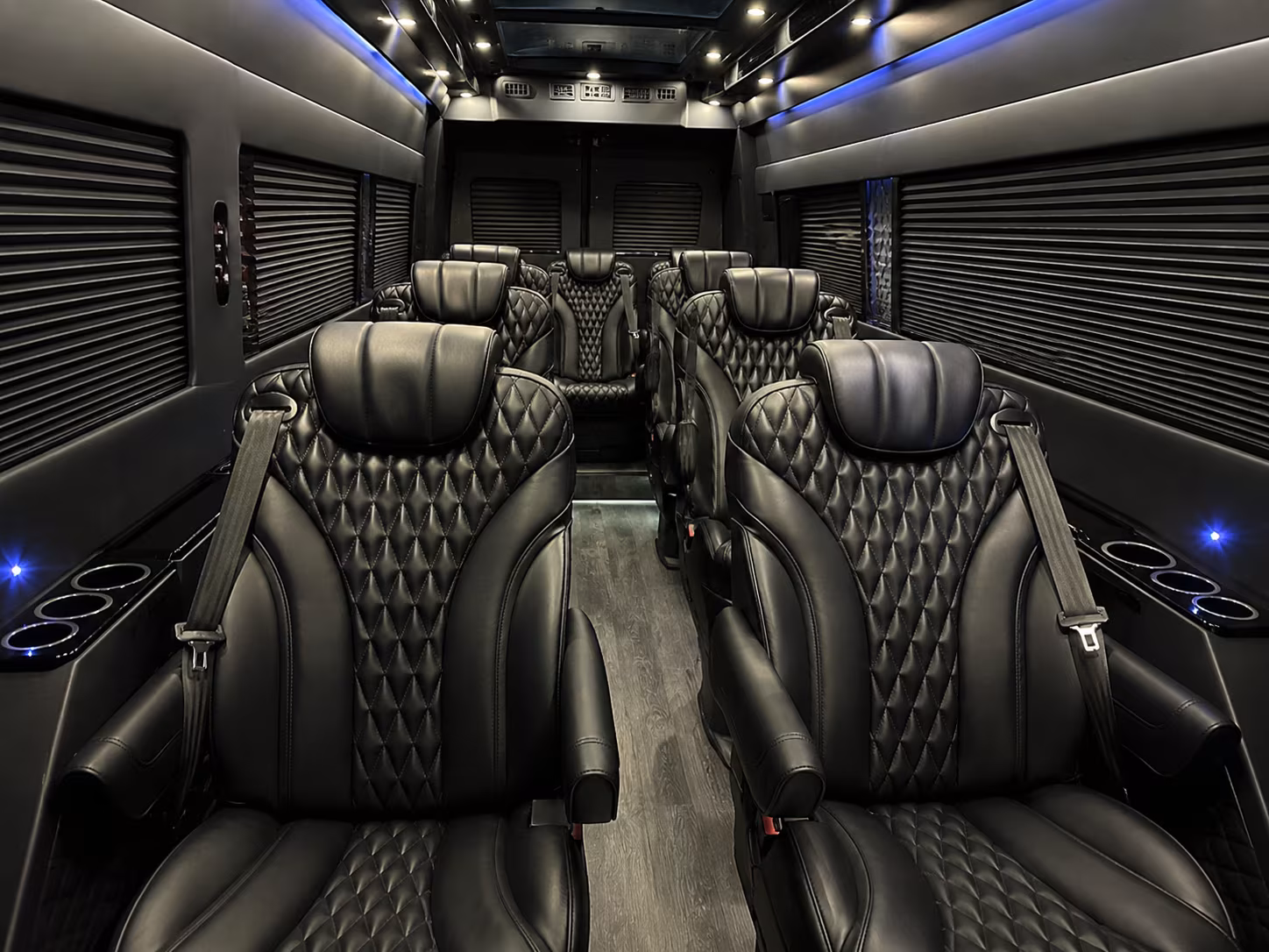 lakewood wedding transportation onboard seating