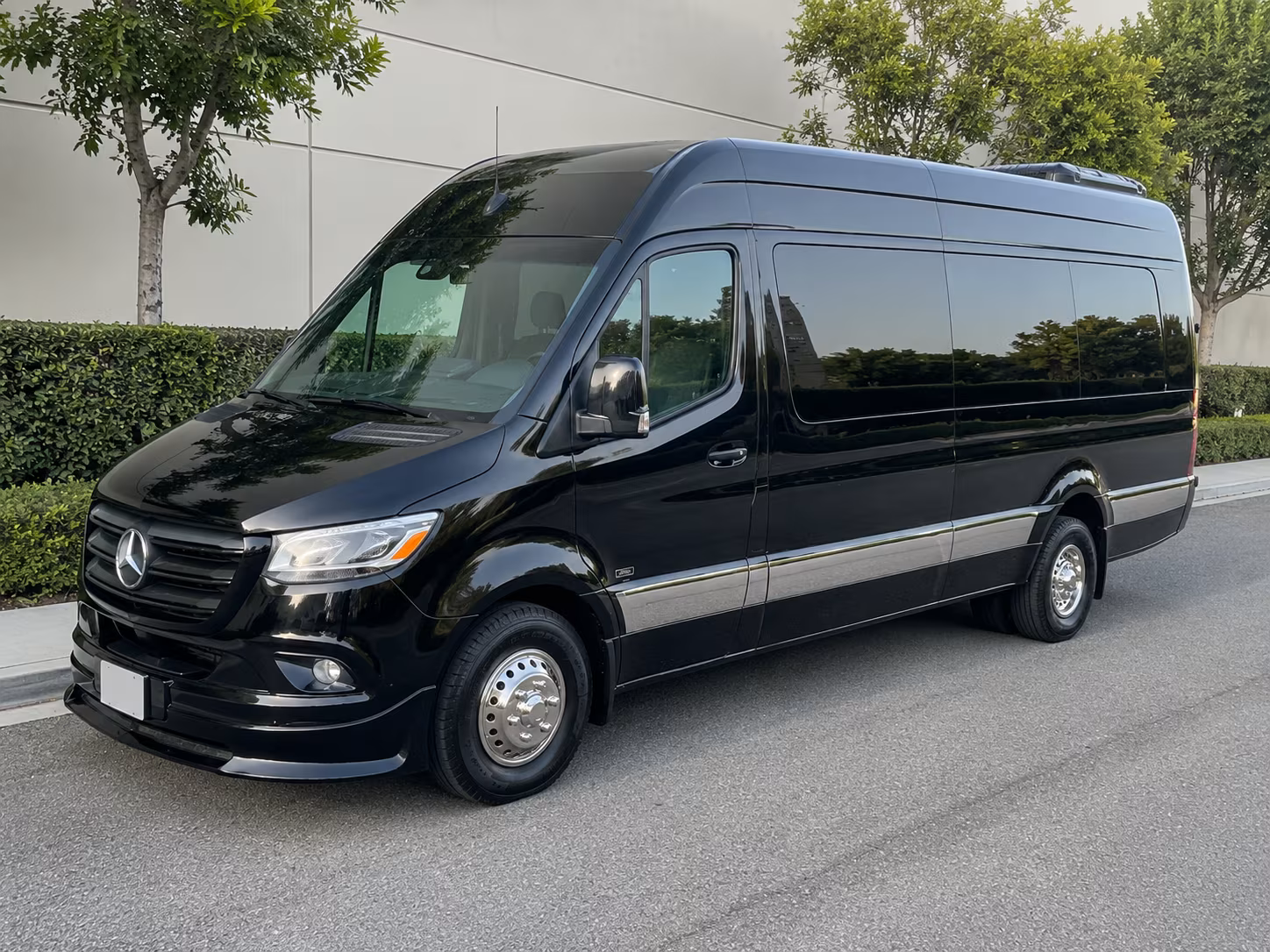 sprinter van with driver